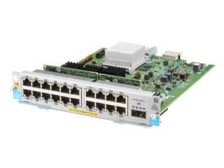 HPE - Expanzní modul - Gigabit Ethernet (PoE+) x 20 + 40 Gigabit QSFP+ x 1 J9992A