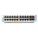 HPE - Expanzní modul - Gigabit Ethernet (PoE+) x 20 + Gigabit Ethernet / 10 Gigabit SFP+ x 4 - pro J9990A