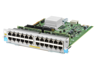 HPE - Expanzní modul - Gigabit Ethernet (PoE+) x 24 - pro HPE Aruba 5406R zl2, 5406R-44G-PoE+/2SFP+ J9986A