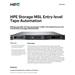 HPE Storage MSL 1/8 Tape Autoloader 1x MSL LTO-9 SAS Drive 5x LTO-9 45TB Data Cartridges P84148-B25