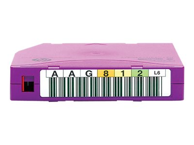HPE Ultrium BaFe RW Custom Labeled Data Cartridge - 20 x LTO Ultrium 6 6.25 TB - Označeno - purpuro C7976BL