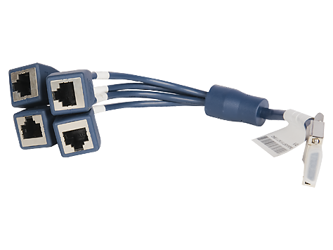 HPE X260 - Směrovací kabel - RJ-45 (F) do DB-28 (M) - 30 cm JG263A