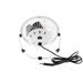 HQ FN04WH - Stolní USB ventilátor 10 cm, 2.5 W, bílý