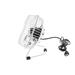 HQ FN04WH - Stolní USB ventilátor 10 cm, 2.5 W, bílý