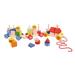 Hračka Bigjigs Toys Baby Drevený vláčik s nasadzovaním BB037