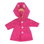 Hračka Bigjigs Toys ružový kabátik pre bábiku 28 cm BJD535