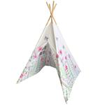 Hračka G21 stan Teepee Jarná lúka, ružové kvietky 81032