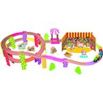 Hračka Woody Vláčkodráha "Mašinka - cirkus", 70dílů 93054