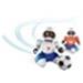 Hračka Zigybot Robofotbal na diaľkové ovládanie, 2 ks + 2 bránky, 36 x 24 cm 00925