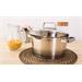Hrniec G21 Gourmet Magic s cedníkem 28 cm s poklicí, nerez G21-002N