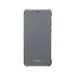 Huawei 51992274 flipové púzdro s oknom pre P Smart, čierne 6901443208371