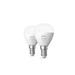Hue W 2xLED žár. E14 P45 8719514356771
