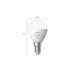 Hue W 2xLED žár. E14 P45 8719514356771