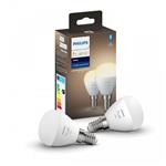 Hue W 2xLED žár. E14 P45 8719514356771