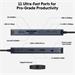 Hyper HyperDrive Next 11 Port USB-C Hub - Midnight Blue HY-HD4006GL