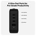 Hyper HyperJuice 100W USB-C GaN Travel Charger - Black HJ1002BKWWGL