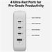 Hyper HyperJuice 145W USB-C GaN Charger With 4 Ports - White HJ1001WHWWGL