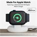 Hyper HyperJuice Qi2 2-in-1 Magnetic Charging Stand - White HJ3310WHGL