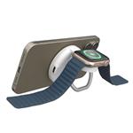 Hyper HyperJuice Qi2 2-in-1 Magnetic Charging Stand - White HJ3310WHGL