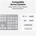 Hyper klávesnica HyperSpace Bluetooth Wireless Keyboard EN - Space Gray HS2310UK