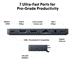 Hyper USB-C Hub HyperDrive Duo Pro 7-in-2 - Midnight Blue HD575BUGL