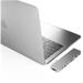 HyperDrive™ PRO USB-C Hub pro MacBook Pro - Silver HY-GN28D-SILVER