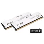 HyperX FURY - DDR3 - 8 GB: 2 x 4 GB - DIMM 240 pinů - 1600 MHz / PC3-12800 - CL10 - 1.5 V - bez vyr HX316C10FWK2/8