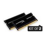 HyperX Impact Black Series - DDR3L - 16 GB: 2 x 8 GB - SO-DIMM 204-pin - 2133 MHz / PC3-17000 - CL1 HX321LS11IB2K2/16