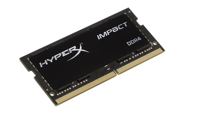 HyperX Impact - DDR4 - 4 GB - SO-DIMM 260-pin - 2400 MHz / PC4-19200 - CL14 - 1.2 V - bez vyrovnáva HX424S14IB/4