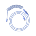 HyperX USB-C spirálový kabel světle fialový 6J682AA