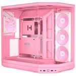 HYTE skříň Y50 ARGB Strawberry Milk / panoramatické sklo / dvě komory / 4x ARGB fan / bez zdroje / 1x CS-HYTE-Y50RGB-SM 