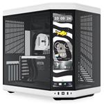 HYTE skříň Y70 Touch Infinite Panda / 14,9" dotykový displej / levé a přední sklo / Riser PCIe 4.0 / b CS-HYTE-Y70TTI-WB