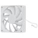 HYTE ventilátor 120mm PWM / barva Snow White / 1500rpm / 72CFM / ABS / 4-pin / sada 4x ventilátor FAN-HYTE-FA12-WW-4 