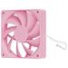 HYTE ventilátor 120mm PWM / barva Strawberry Milk / 1500rpm / 72CFM / ABS / 4-pin / sada 4x ventilát FAN-HYTE-FA12-SM-4 