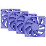HYTE ventilátor 120mm PWM / barva Taro Milk / 1500rpm / 72CFM / ABS / 4-pin / sada 4x ventilátor FAN-HYTE-FA12-TM-4 