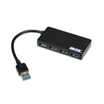 I-BOX HUB USB 3.0 SLIM, 4 porty, čierny IUH3F56