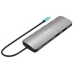 i-tec dokovací stanice USB-C Metal Nano/ 2x USB 3.2/ 2x USB 2.0/ 2x HDMI/ LAN/ Power Delivery 100W C31NANOHDM2DOCPD