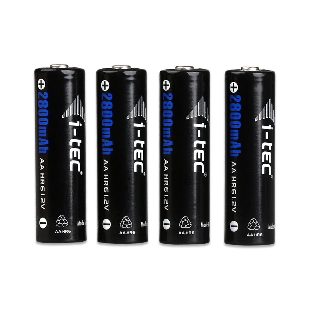 i-tec Nabíjecí baterie AA (4x 2800mAh) I-TEC-BAT Ni-mh AA 2800mAh