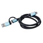 i-tec propojovací kabel USB 3.1 (Type-C) na USB 3.1 (Type-C) s USB 3.0 adaptérem C31USBCACBL