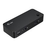 i-tec Universal KVM HUB 2x USB-C + 2x USB-A 3.0 Port CAKVMHUB2A2C