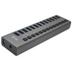 i-tec USB 3.0 nabíjecí HUB 13 Port + napájecí adaptér 60 W U3CHARGEHUB13