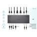 i-tec USB 3.0/USB-C/Thunderbolt, 2x HDMI Docking Station, PD 85W CADUALHDMIDOCKPD