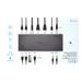 i-tec USB 3.0/USB-C/Thunderbolt, 2x HDMI Docking Station, PD 85W CADUALHDMIDOCKPD