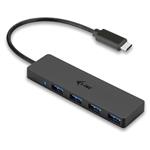 i-tec USB 3.1 Type C SLIM HUB 4 Port passive Black C31HUB404