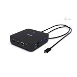 i-tec USB-C DP Dual HDMI Docking Station, Power Delivery 100W C31TRIPLEVIDEODPPRO