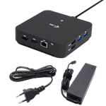 i-tec USB-C DP Dual HDMI Docking Station, Power Delivery 100W + Universal Charger 100W C31TRIVIDPRO100W