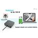 i-tec USB-C HDMI Dual DP Docking Station, Power Delivery 100W C31TRIPLE4KDOCKPDPRO