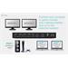 i-tec USB-C KVM Docking station for 3 Hosts, Dual Display, Power Delivery 1x 92W/2x 65W C31KVMDOCKPDPRO