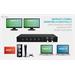 i-tec USB-C KVM Docking station for 3 Hosts, Dual Display, Power Delivery 1x 92W/2x 65W C31KVMDOCKPDPRO