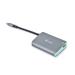 i-tec USB-C Metal HUB 2x USB 3.0 + 2x USB-C C31HUBMETAL2A2C